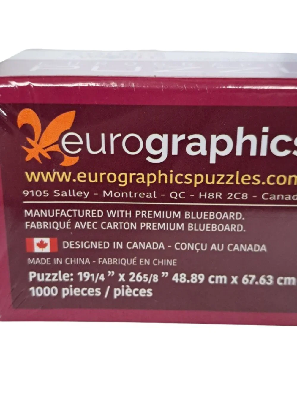 Eurographics Jigsaw Puzzle : Venetian Masks, Colors of the World, 1000 Pc, NEW